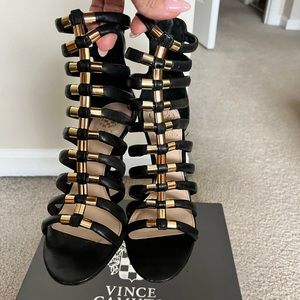 Vince Camuto sandal booties